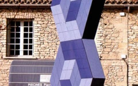 Victor Vasarely retrouve Gordes
